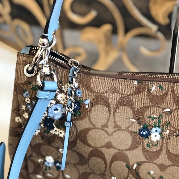 NWT Coach Signature Floral handbag&wallet - Picture 3 of 8